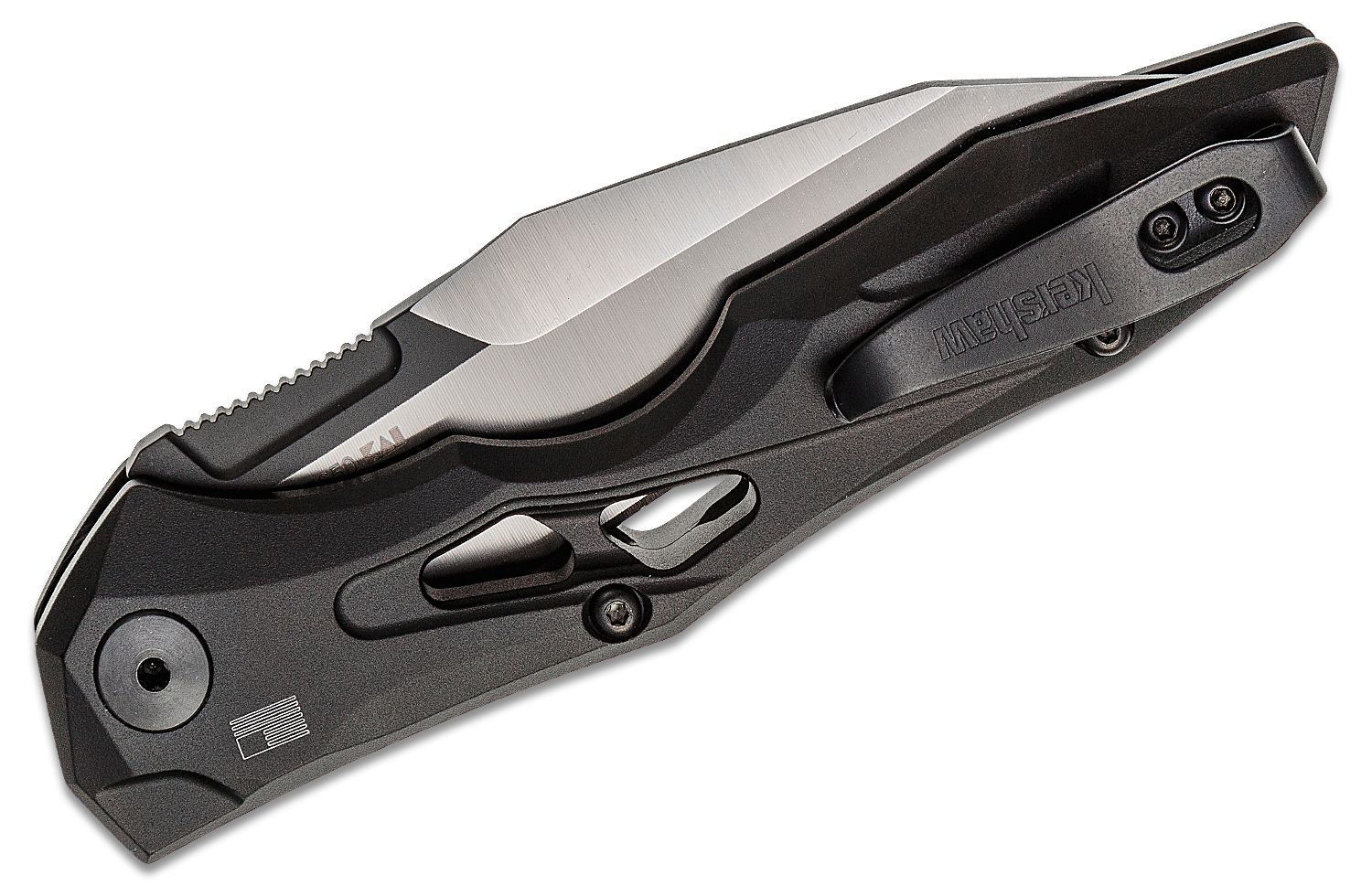 Kershaw Knives: Launch 13 Auto - Black Aluminum - 3.5 Two-Tone